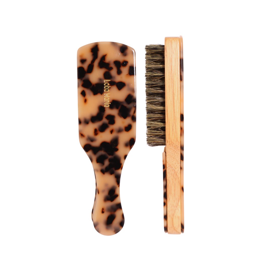 MINI SLEEK HAIRBRUSH - Loba Maria Hair accessories hairbrushes hairpins hairbows premium luxury hair accessories hair claw Clawclips  sleek bun brush boar bristle